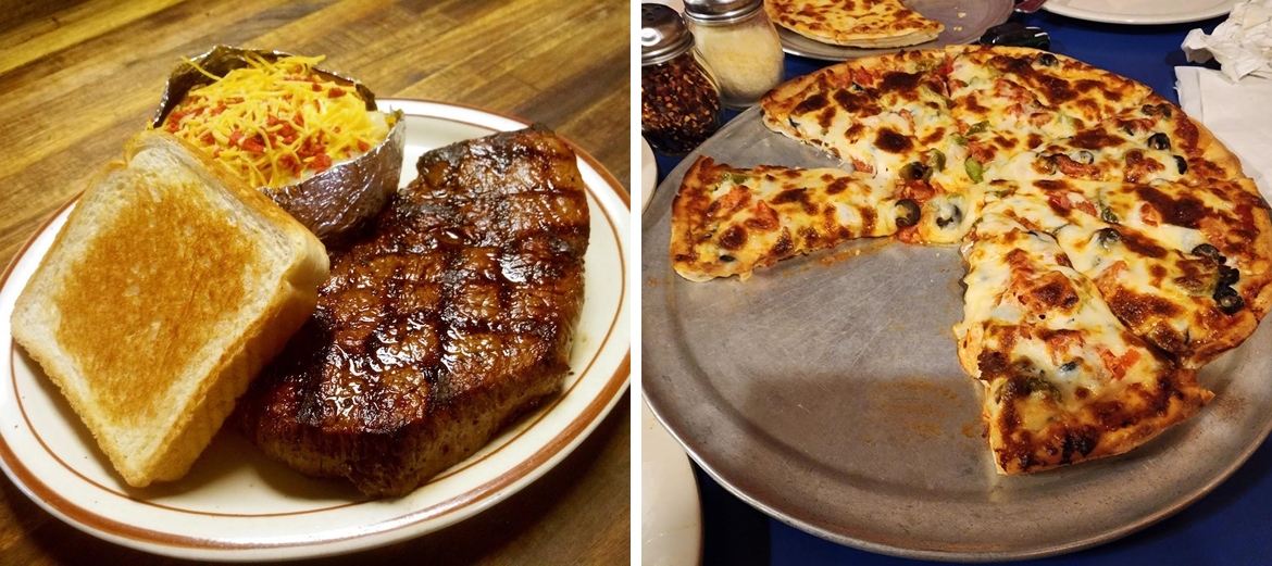 Roper's Restaurant Menu