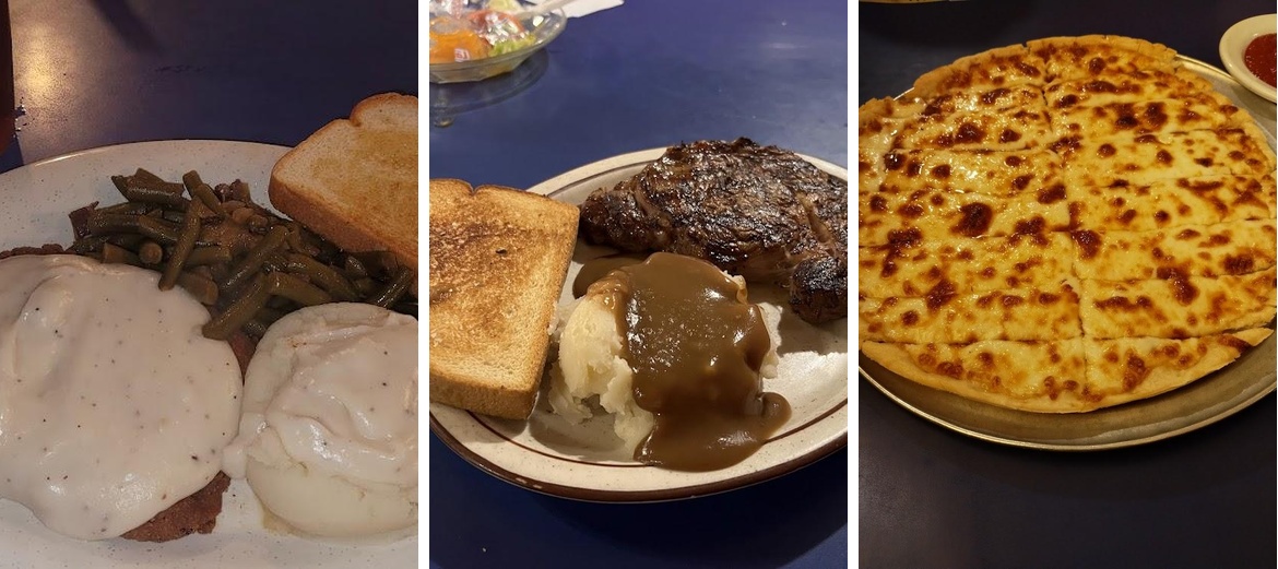 Roper's Restaurant Menu