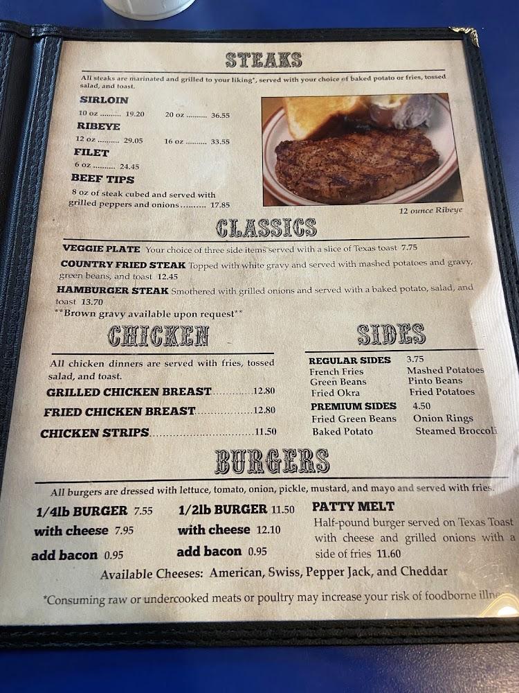 Roper's Restaurant Menu image 1